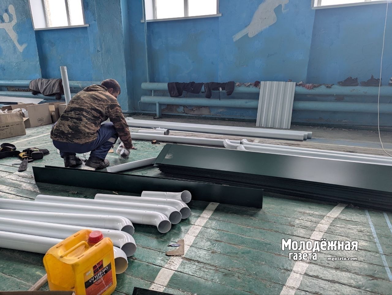 Новая жизнь Софиевской школы ЛНР: Башкирские строители дарят детям тепло и свет