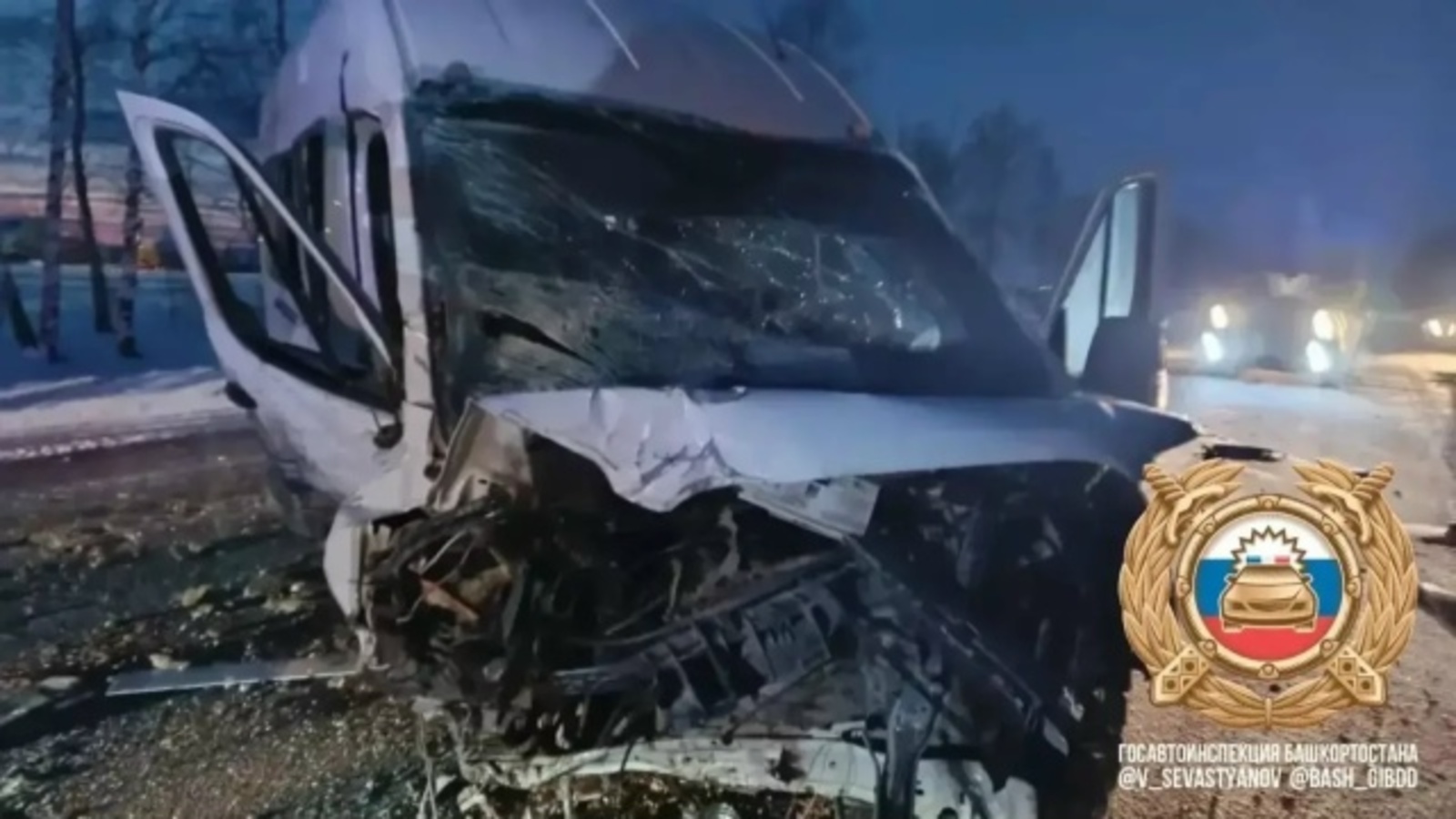 Пушкăртстанри çул çинчи аварире икĕ çыннăн пурнăçĕ татăлнă