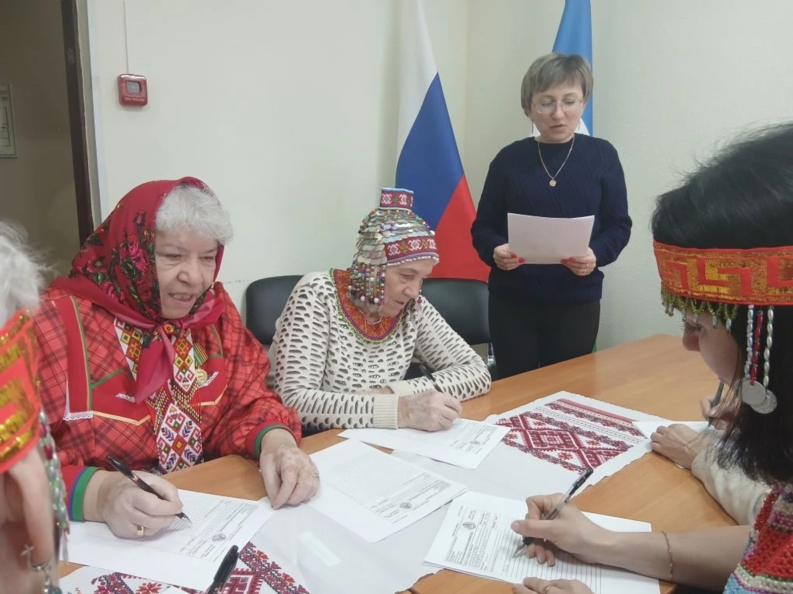 Пушкăртсан чăвашĕсем чăваш диктанчĕ çырас акцие хастар хутшăнчĕç