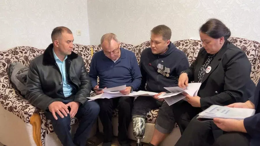 Ветерану СВО в Башкортостане филиал фонда «Защитники Отечества» адаптирует жилье