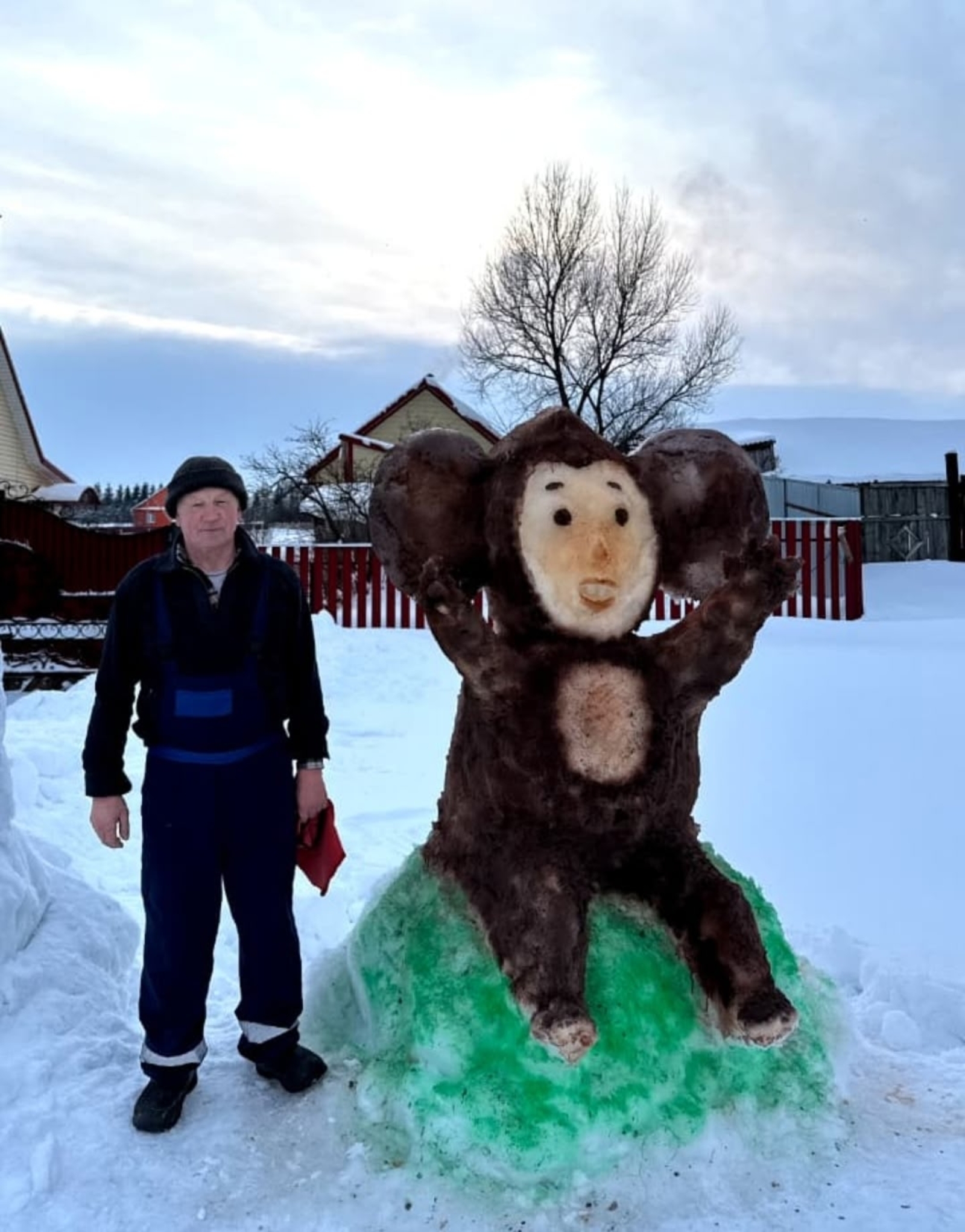 Çĕнĕ çулхи кăмăла Чебурашка çĕклет