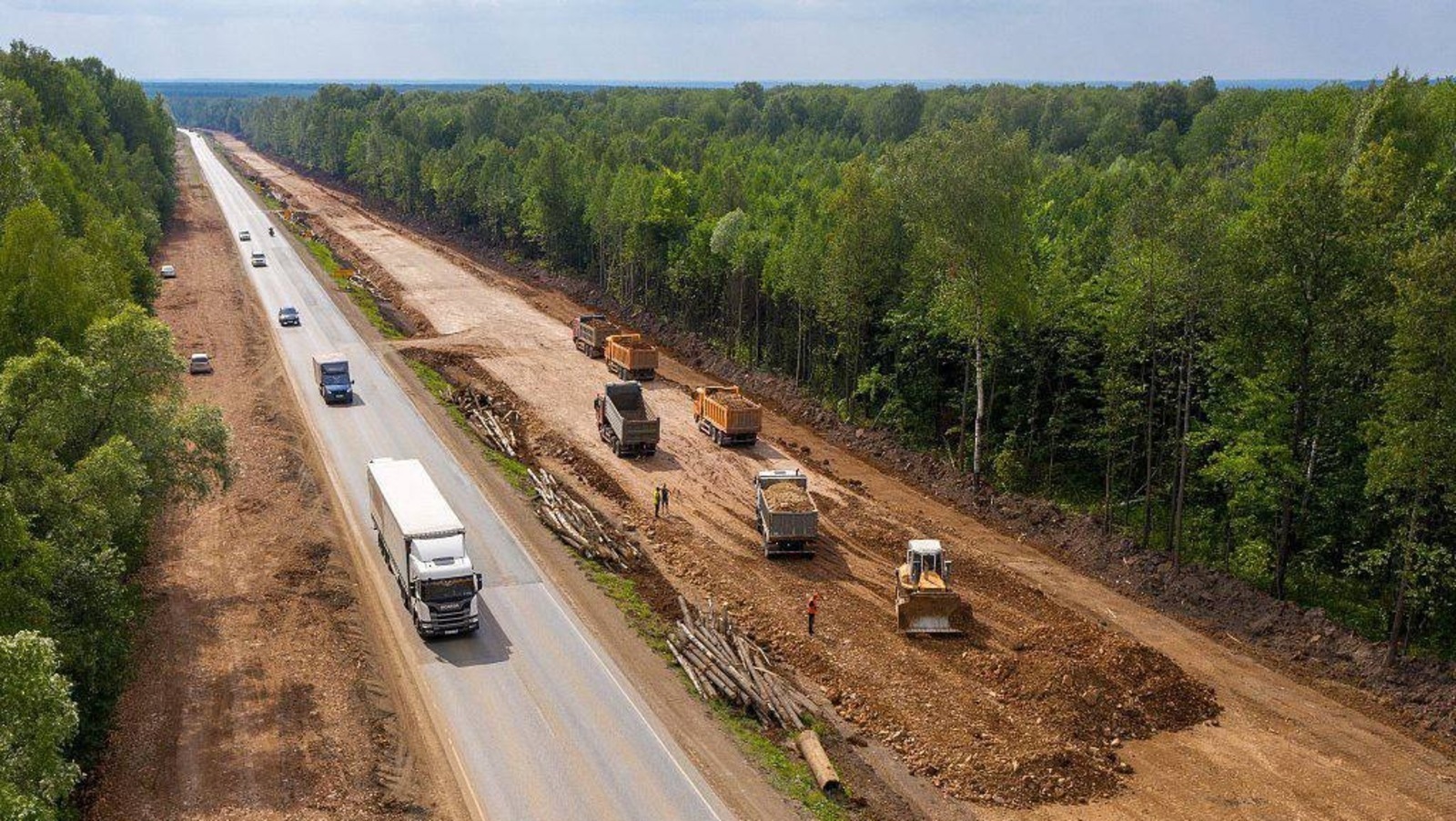 Пушкăртстан чиккинчи М-5 «Урал» çулăн пĕр пайне çĕнетнĕ хыççăн уçнă