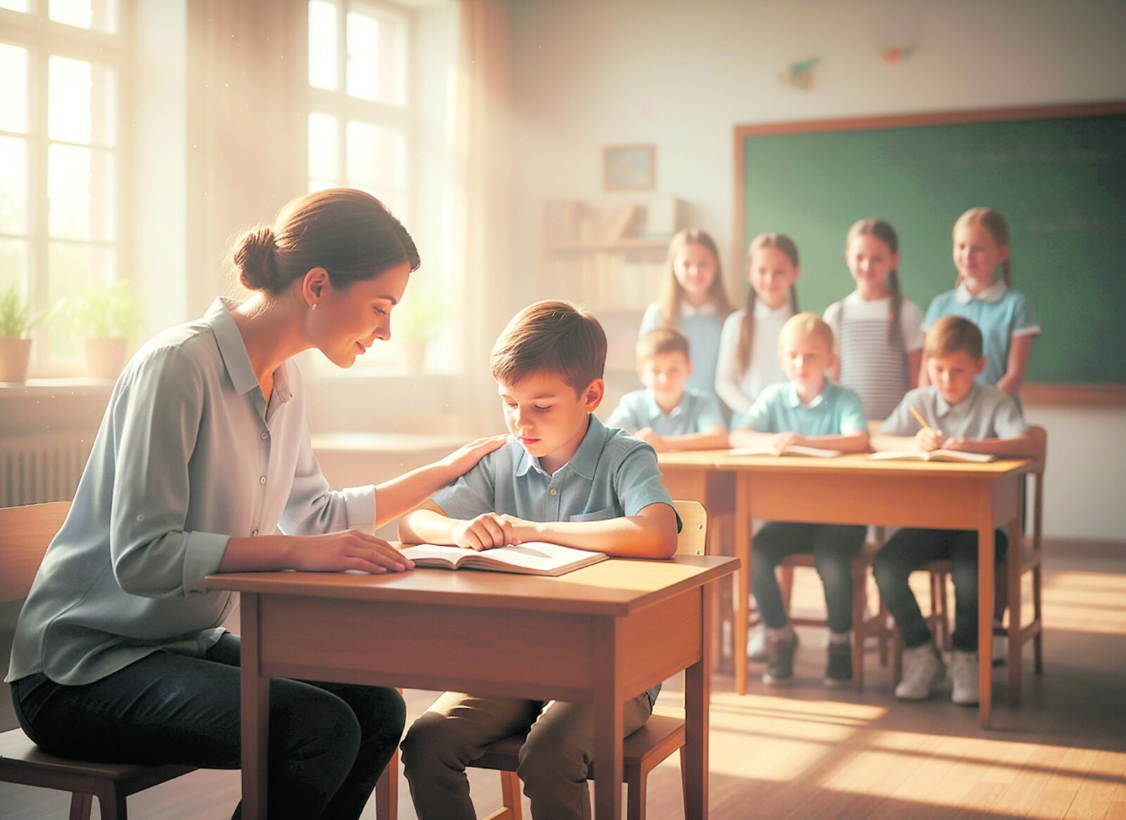 Ачана шкулта тапăнаççĕ пулсан