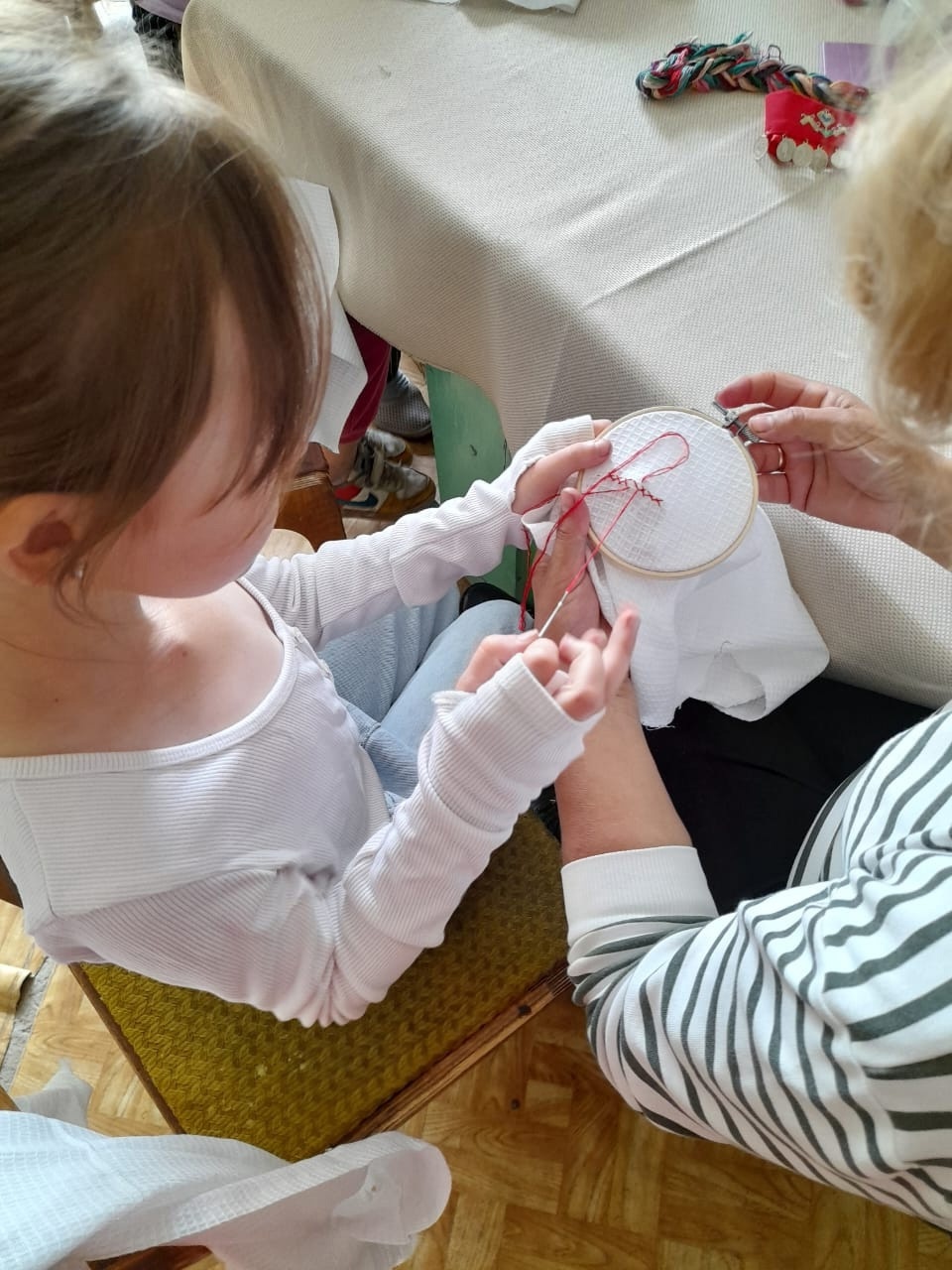 Треппелте «Чăваш наци эрешĕ» мастер-класс иртнĕ