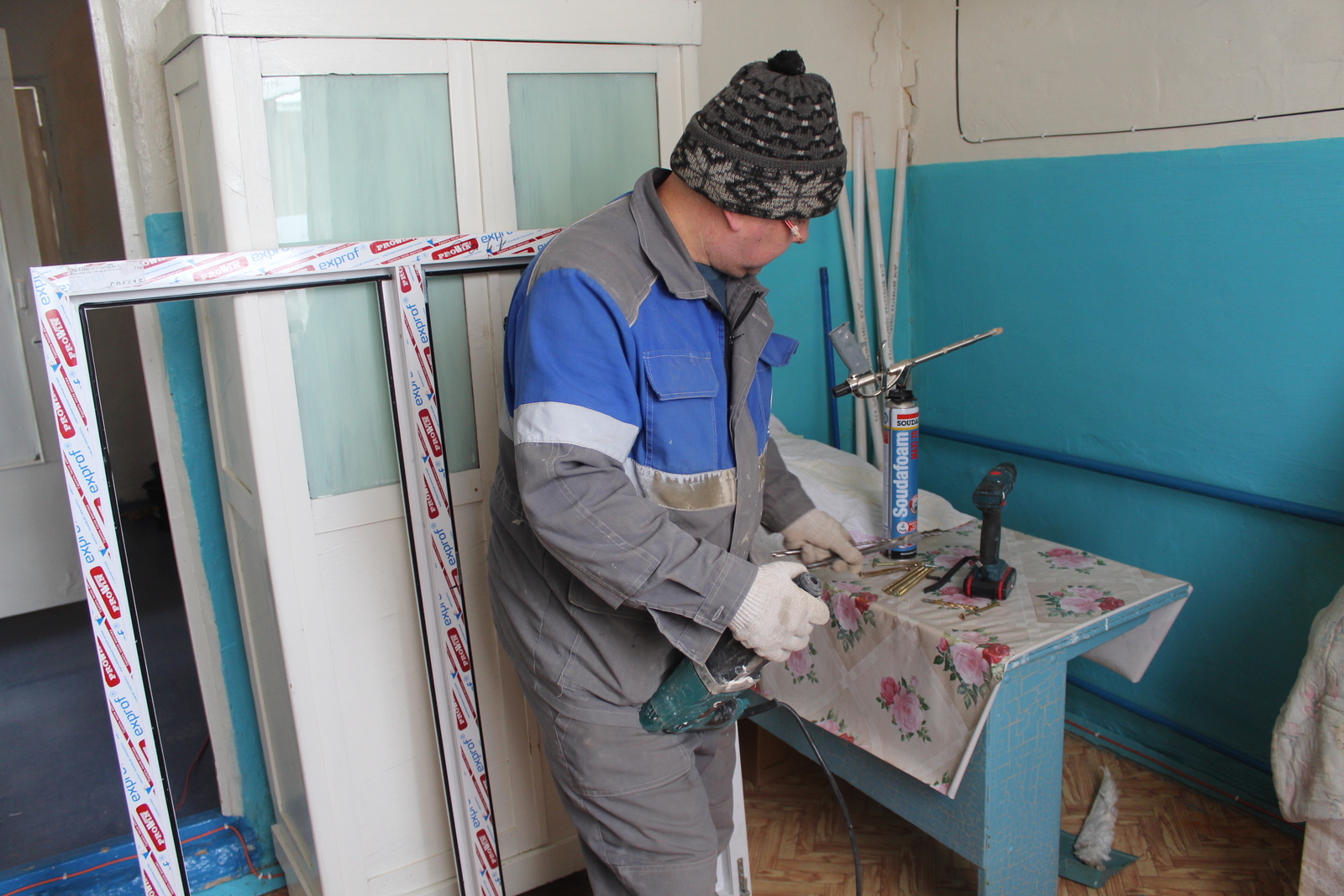 Волонтерсем Юламанти ФАПăн чÿречисене улăштараççĕ