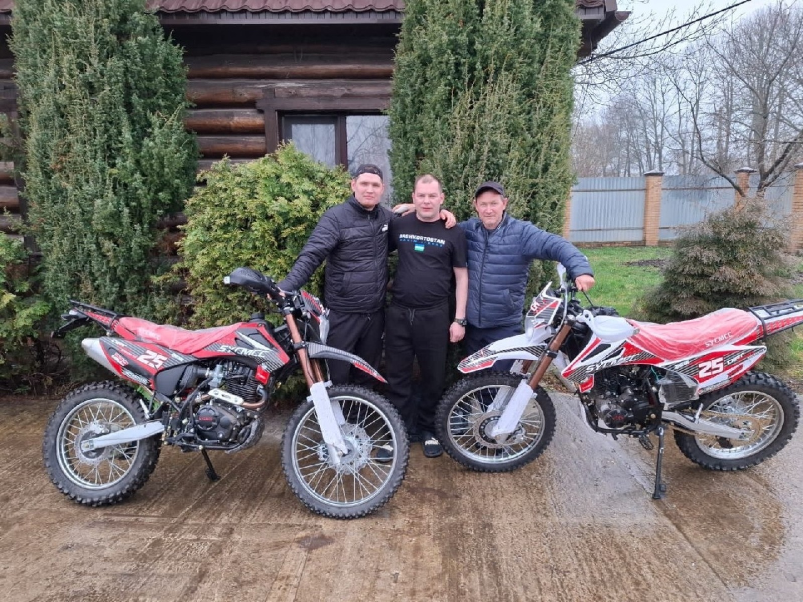 Шамиевсем СВОна мотоциклсем ăсатнă