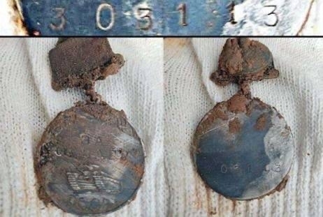 Салтакăн медалĕ киле таврăннă…82 çултан