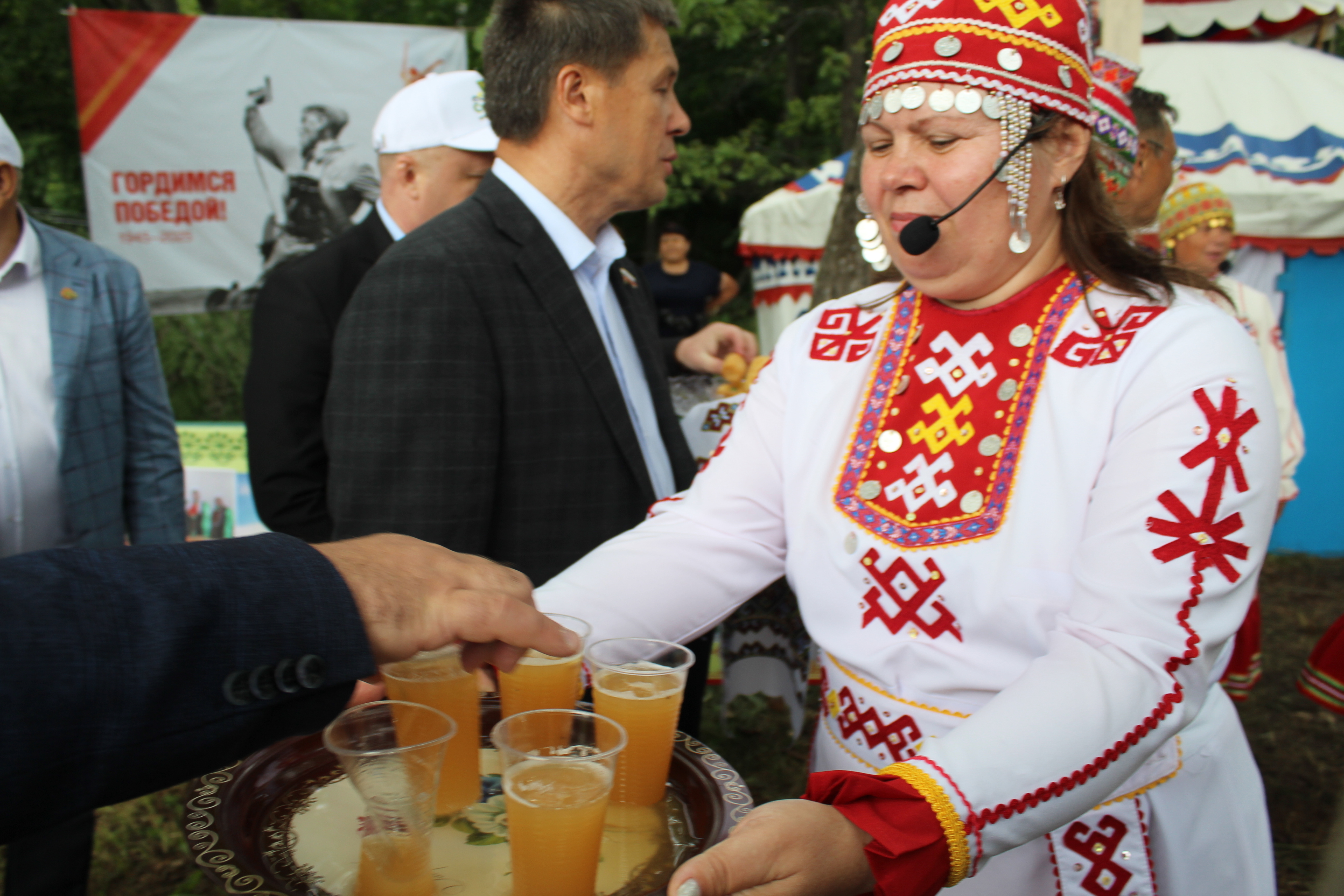 Куюргазă тăрăхĕнчи Сабантуйра  чăвашсен çитĕнĕвĕшĕн чĕререн савăнтăм