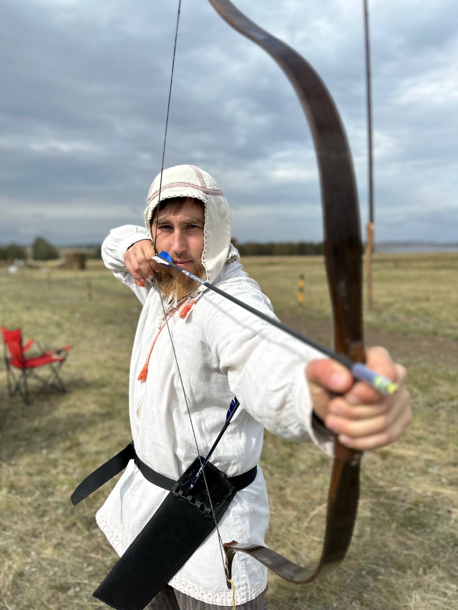 Казахские коневоды и мастера из Оренбуржья представили свою культуру