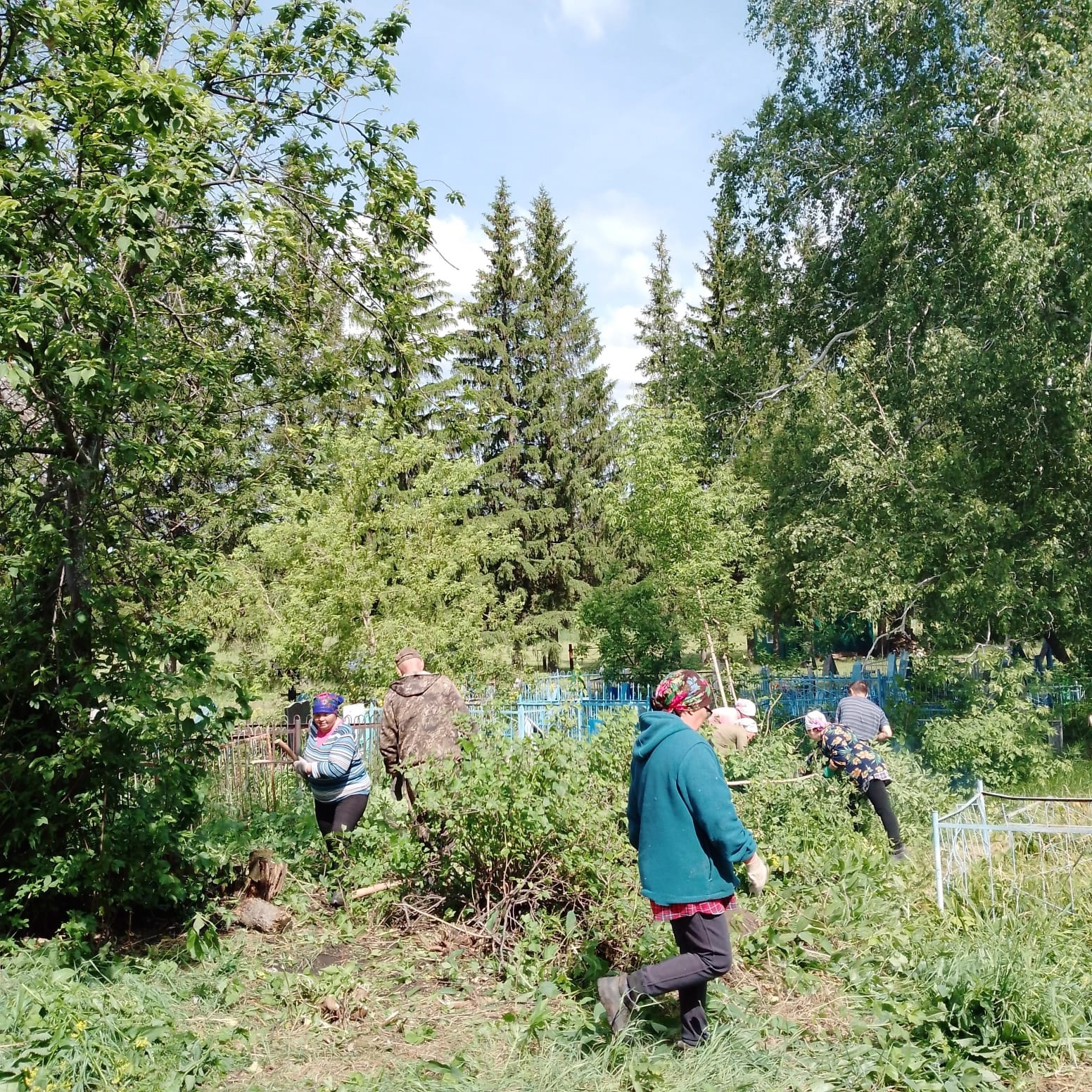 Çимĕк умĕн республикăри чăваш ялĕсенче субботниксем иртнĕ