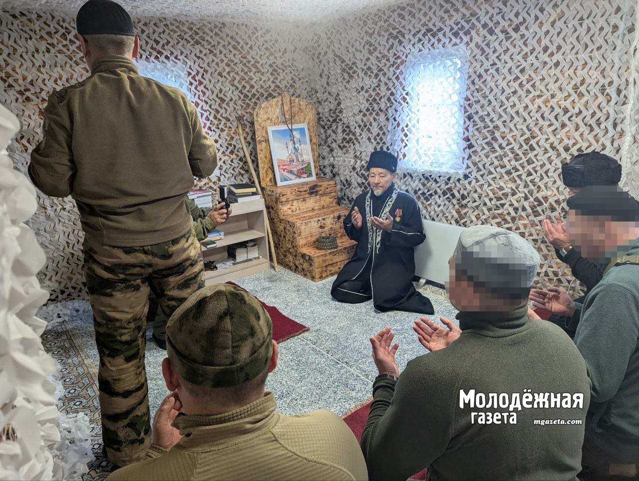 Военнослужащие Башкирии возвели в Донбассе часовню