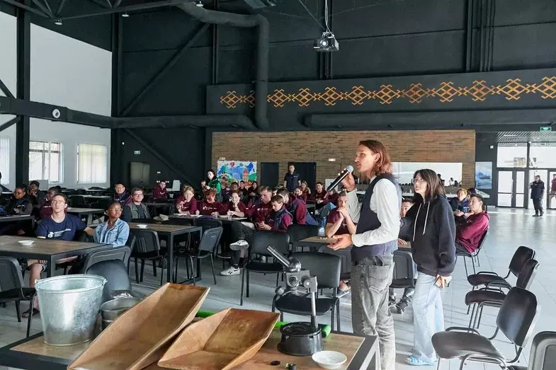 «ГеоЧĕнĕве» хутшăнакансем Гафури районĕнче ылтăн шыранă