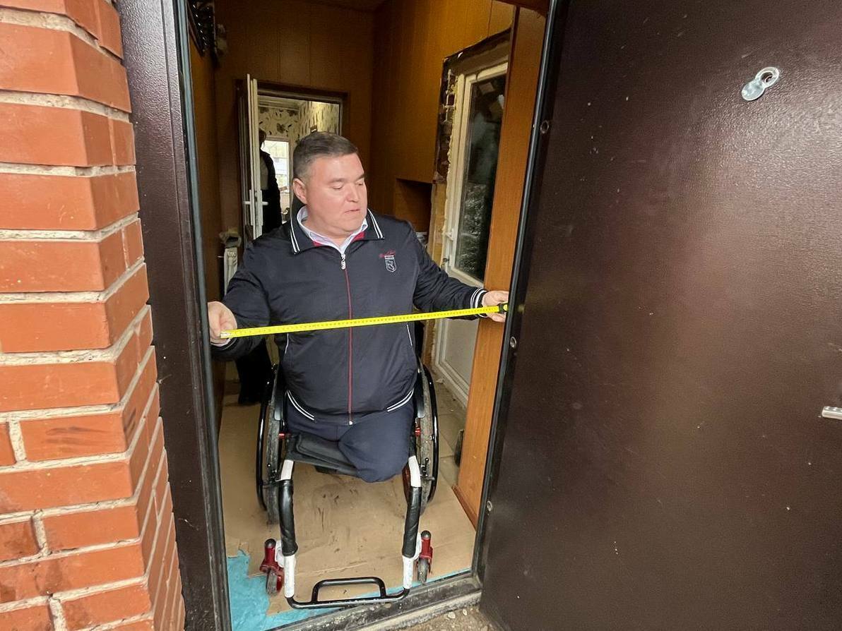 В Башкортостане продолжается адаптация жилья ветеранам СВО с инвалидностью