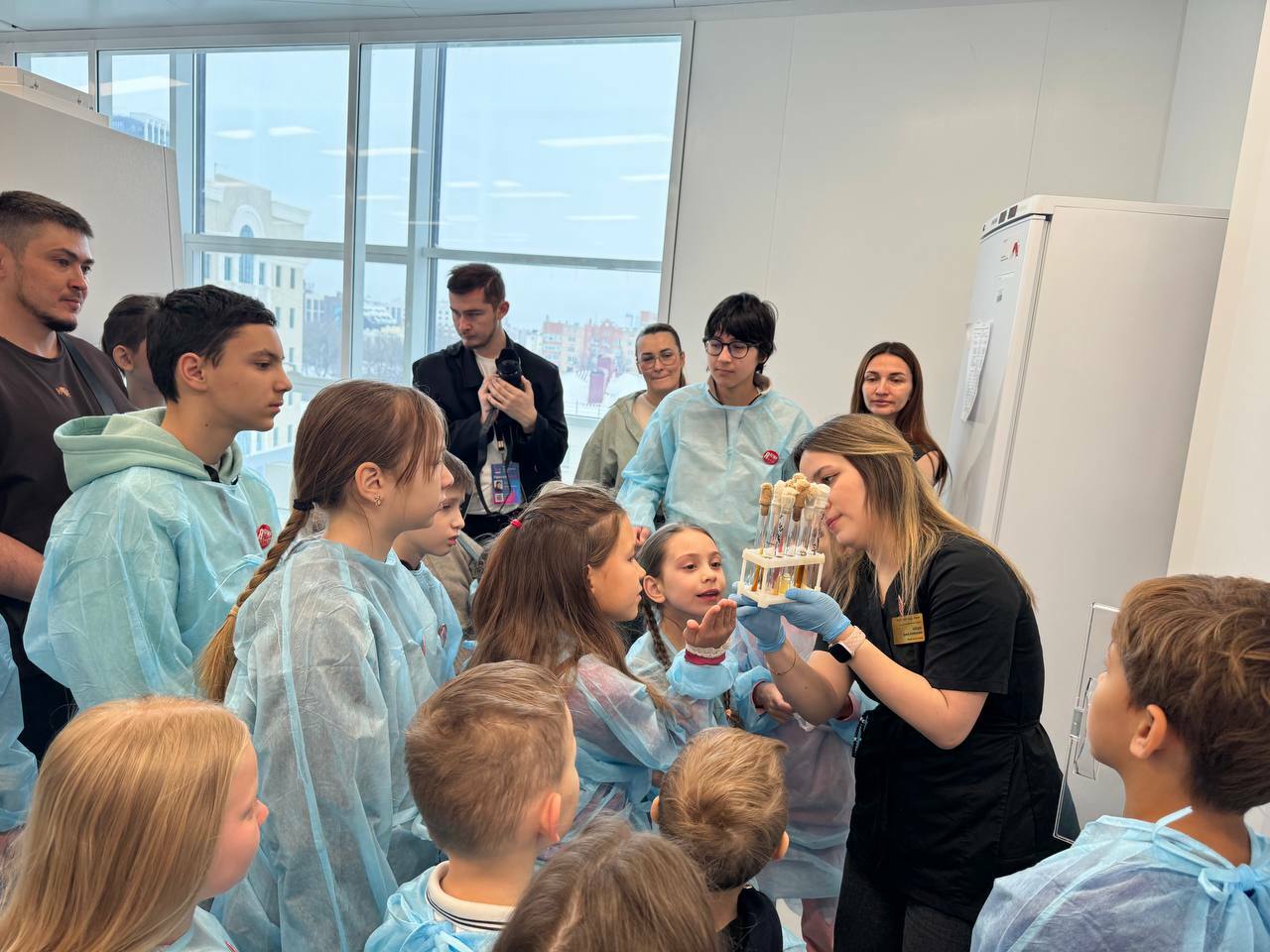 Школьникам показали прорывные разработки Межвузовского кампуса Уфы