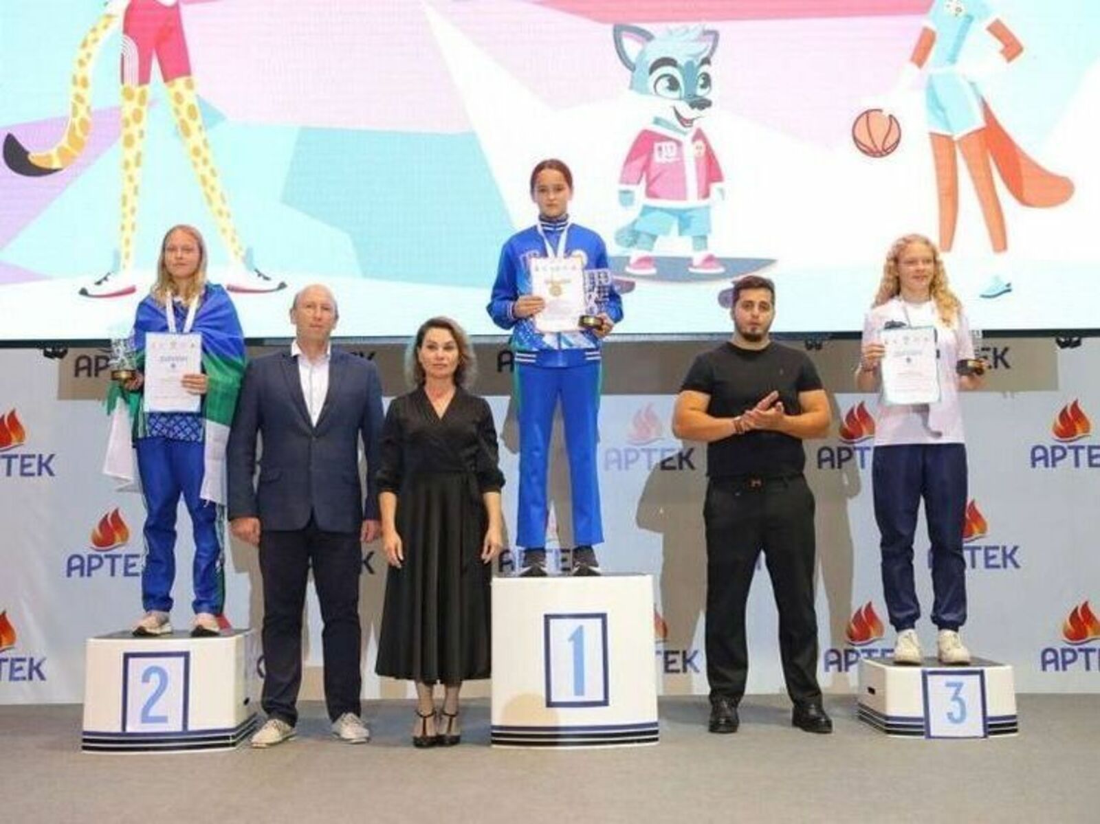 Ялтăри ГТО фестивалĕнче Пушкăртстан вĕренекенĕсем виçĕ медаль çĕнсе илнĕ