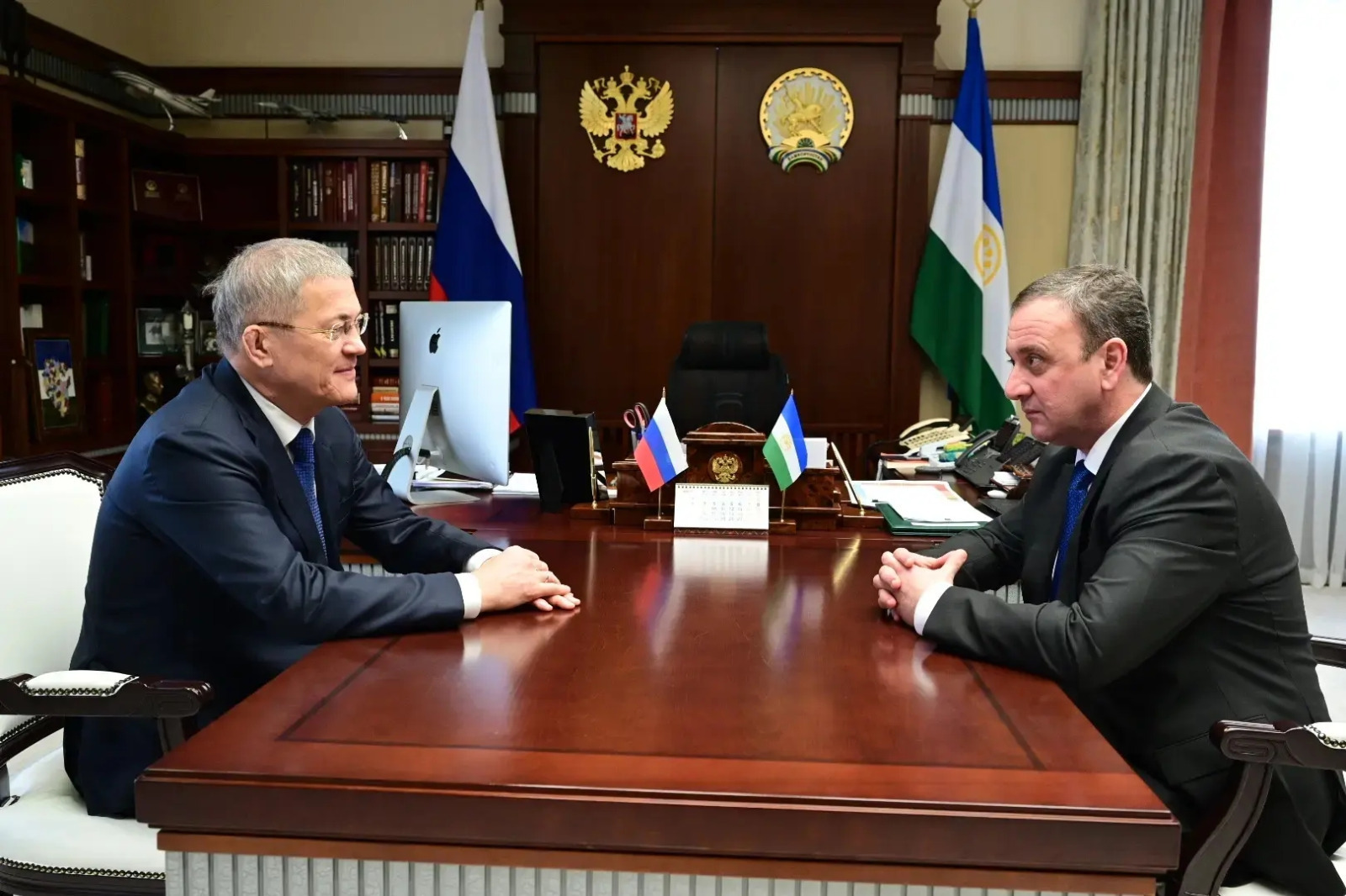 Радий Хабиров Пушкăртстанпа Абхази хушшинчи хутшăнусем пирки каласа панă