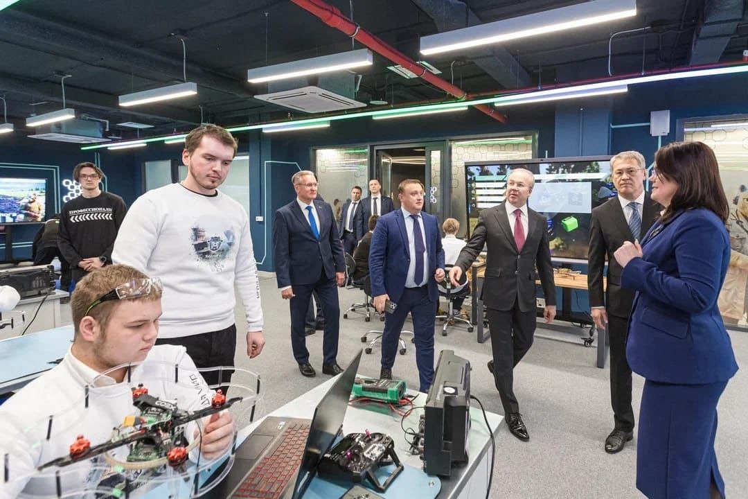 В Межвузовском кампусе Уфы состоялось открытие площадки Национальной киберфизической платформы «Берлога»