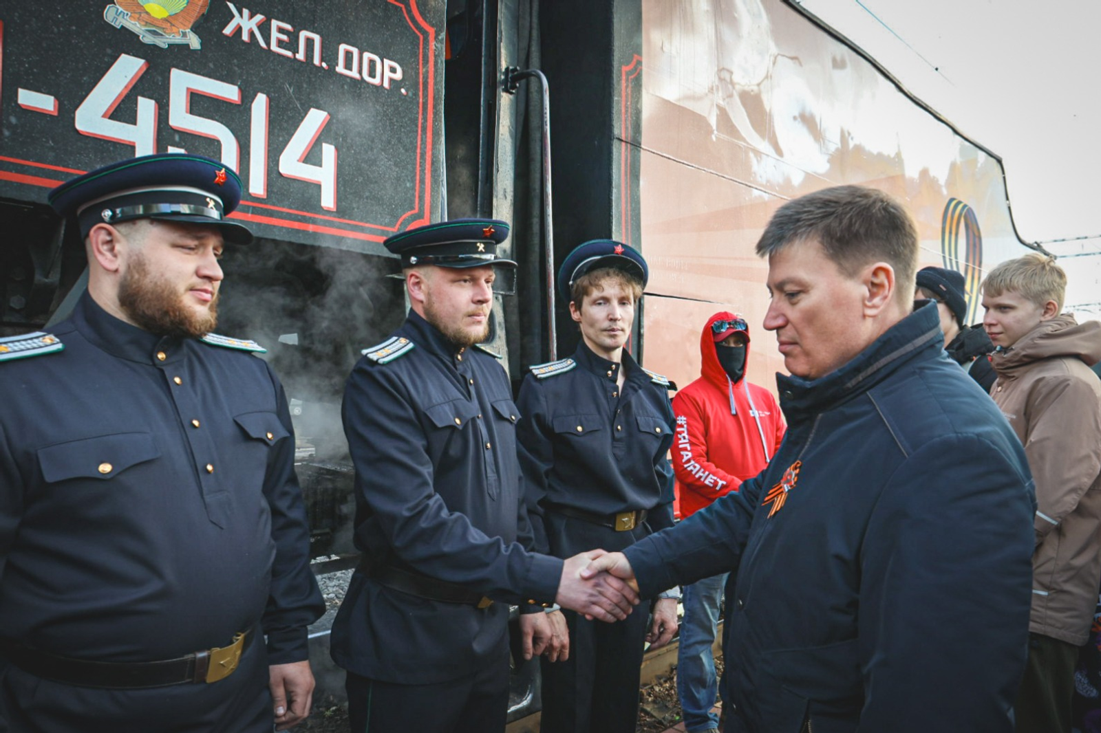 «Паровоз Победы» прибыл в Уфу