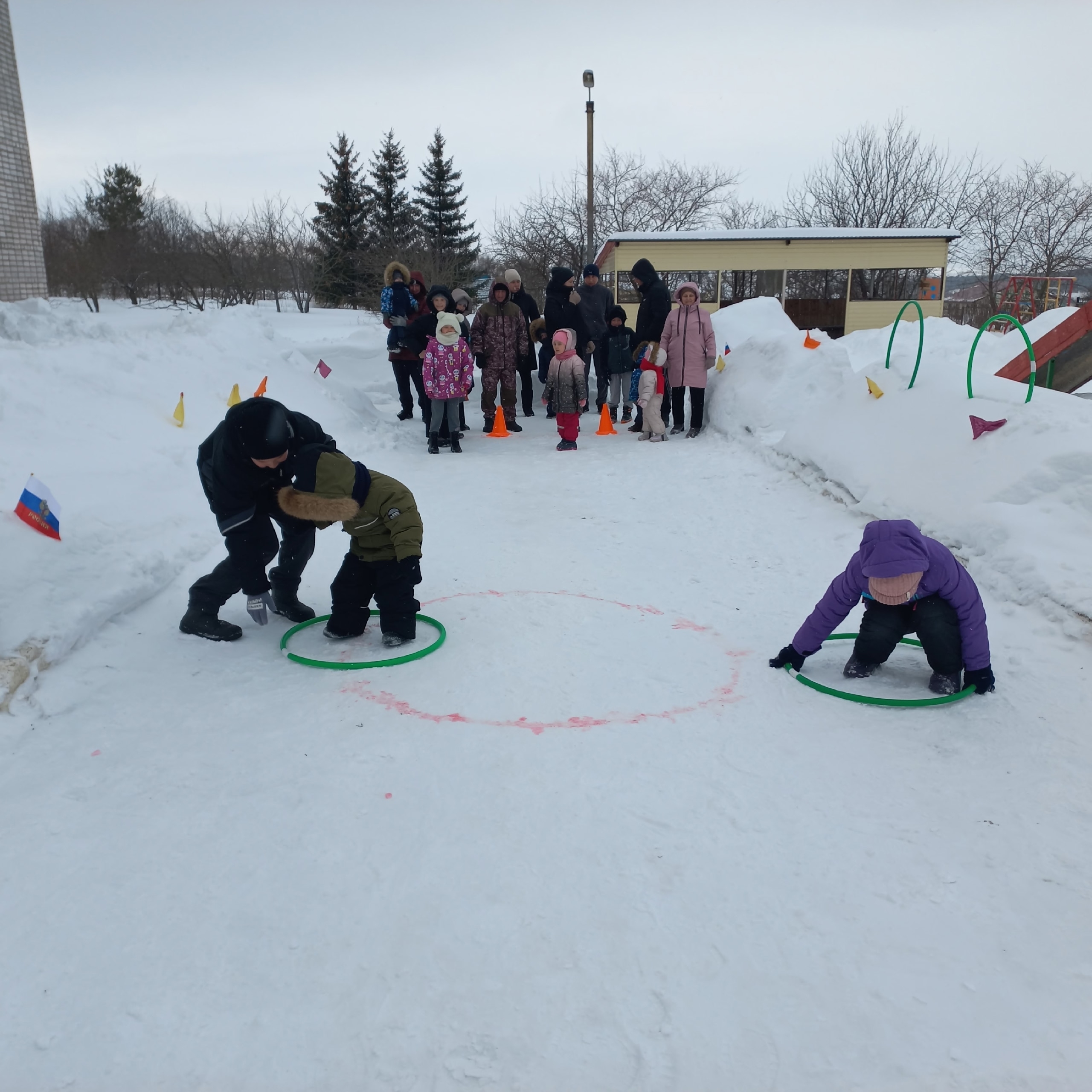 Атте, анне тата эпĕ – спортпа туслă çемье