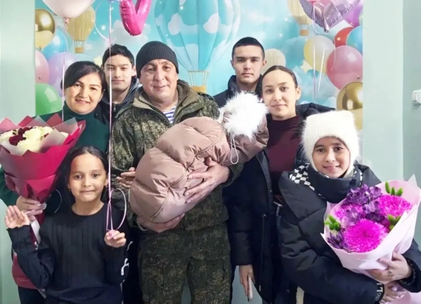 Ятарлă çар операцинчи Пушкăртстан салтакĕн çемйинче улттăмĕш ача çуралнă