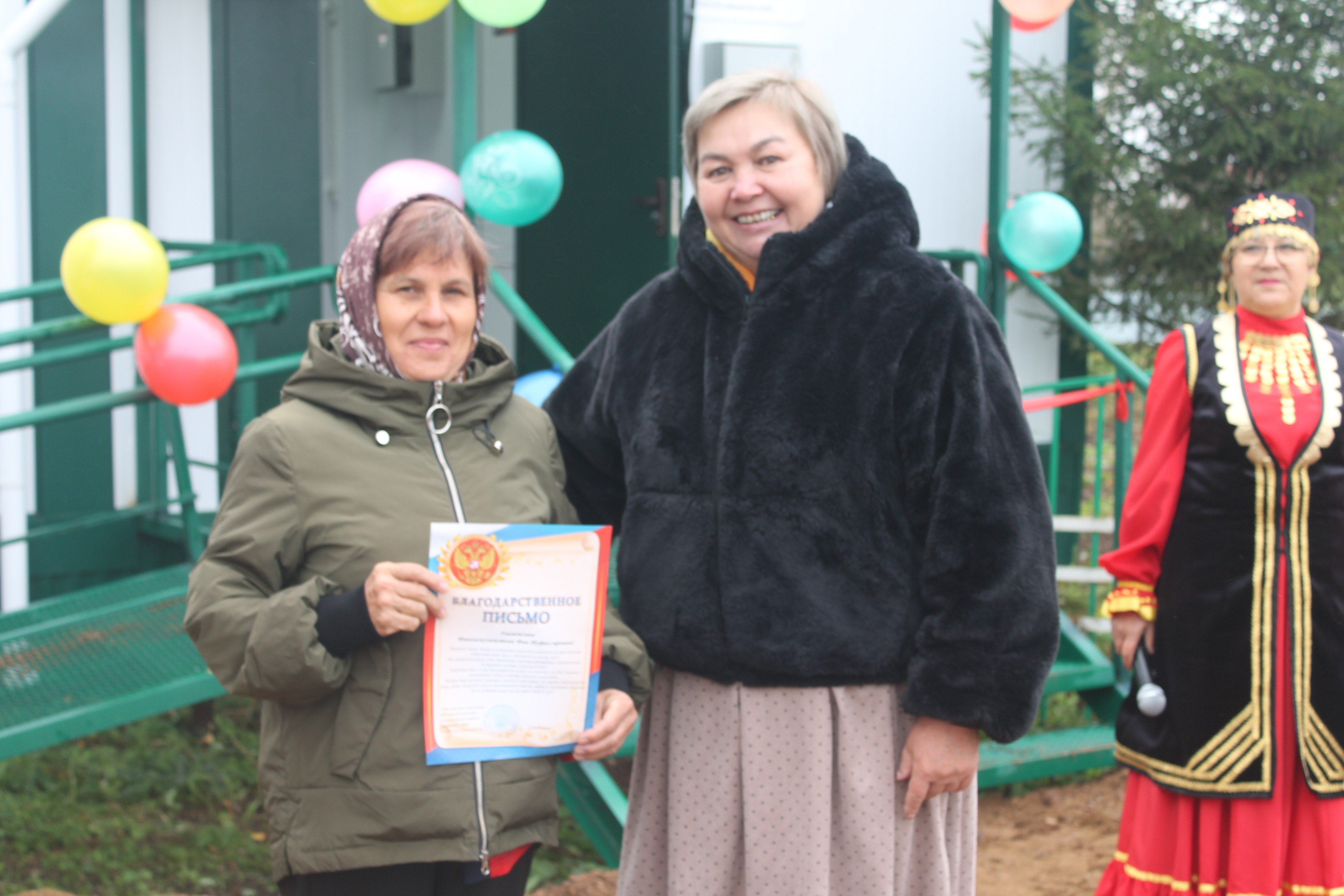 Шаран районĕнчи Паскай ялĕнче çĕнĕ фельдшерпа акушер пункчĕ уçăлнă