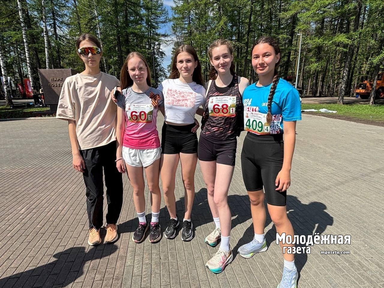 Студенты колледжей Уфы пробежали в легендарной Эстафете Победы