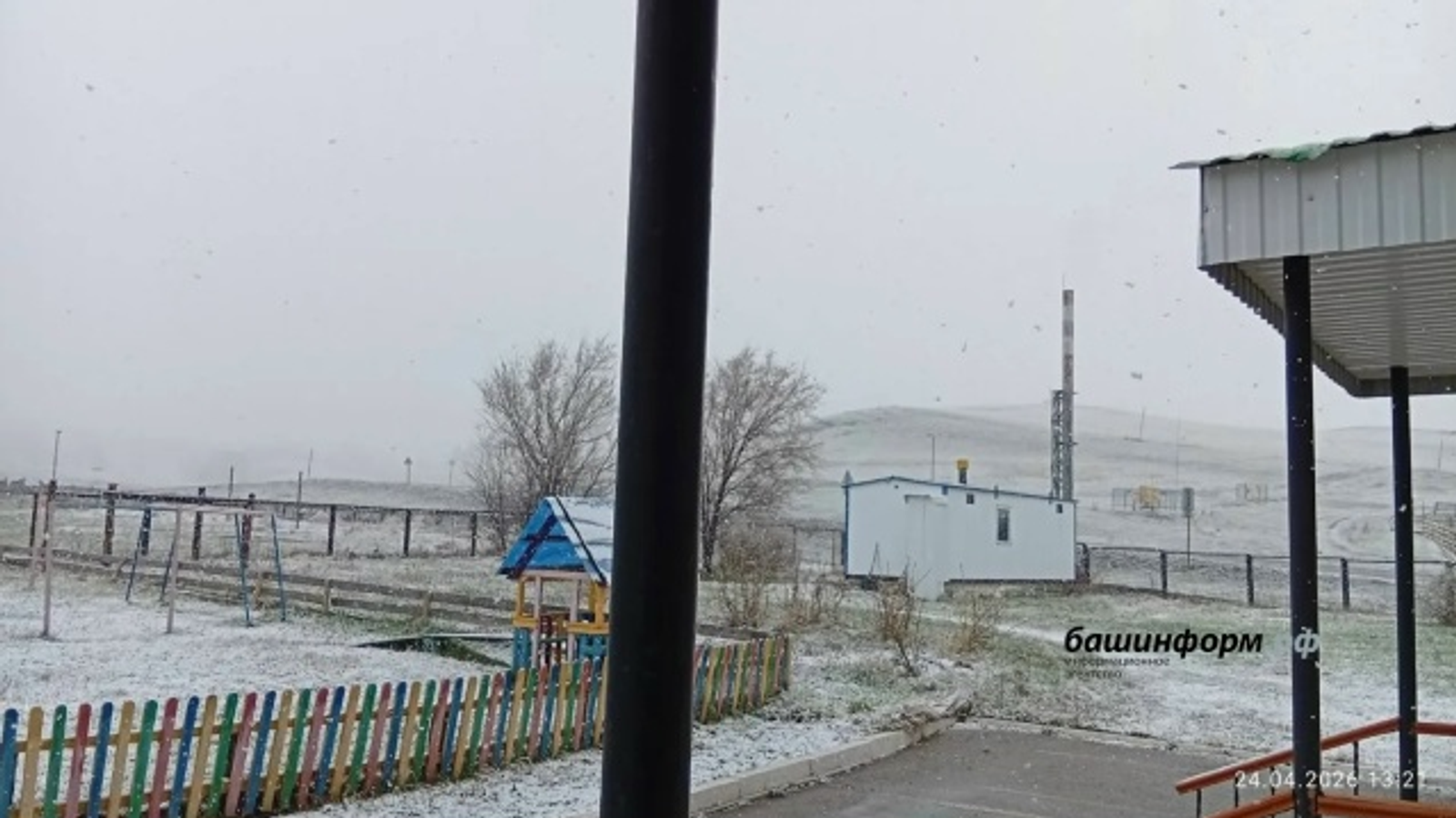 Баймак районĕнче юр çунă