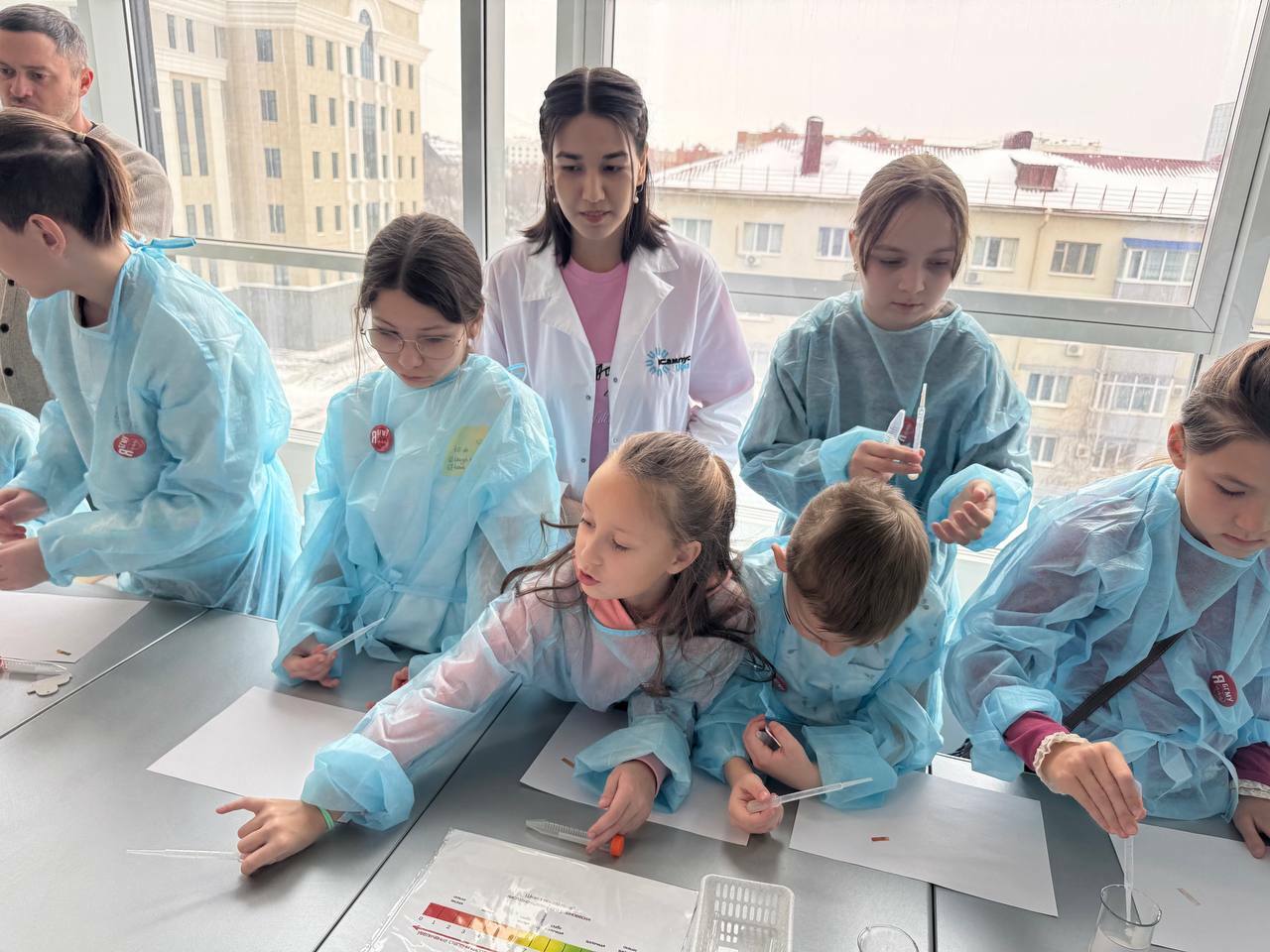 Школьникам показали прорывные разработки Межвузовского кампуса Уфы