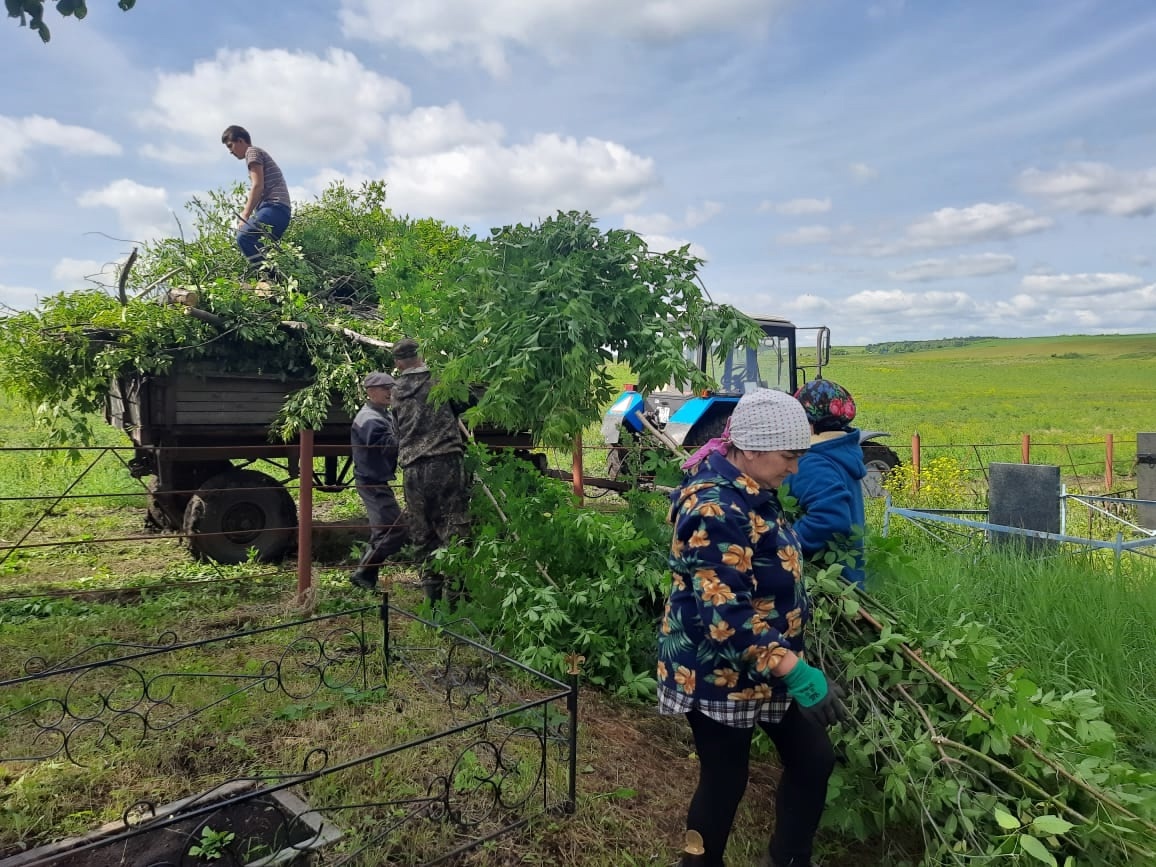 Çимĕк умĕн республикăри чăваш ялĕсенче субботниксем иртнĕ