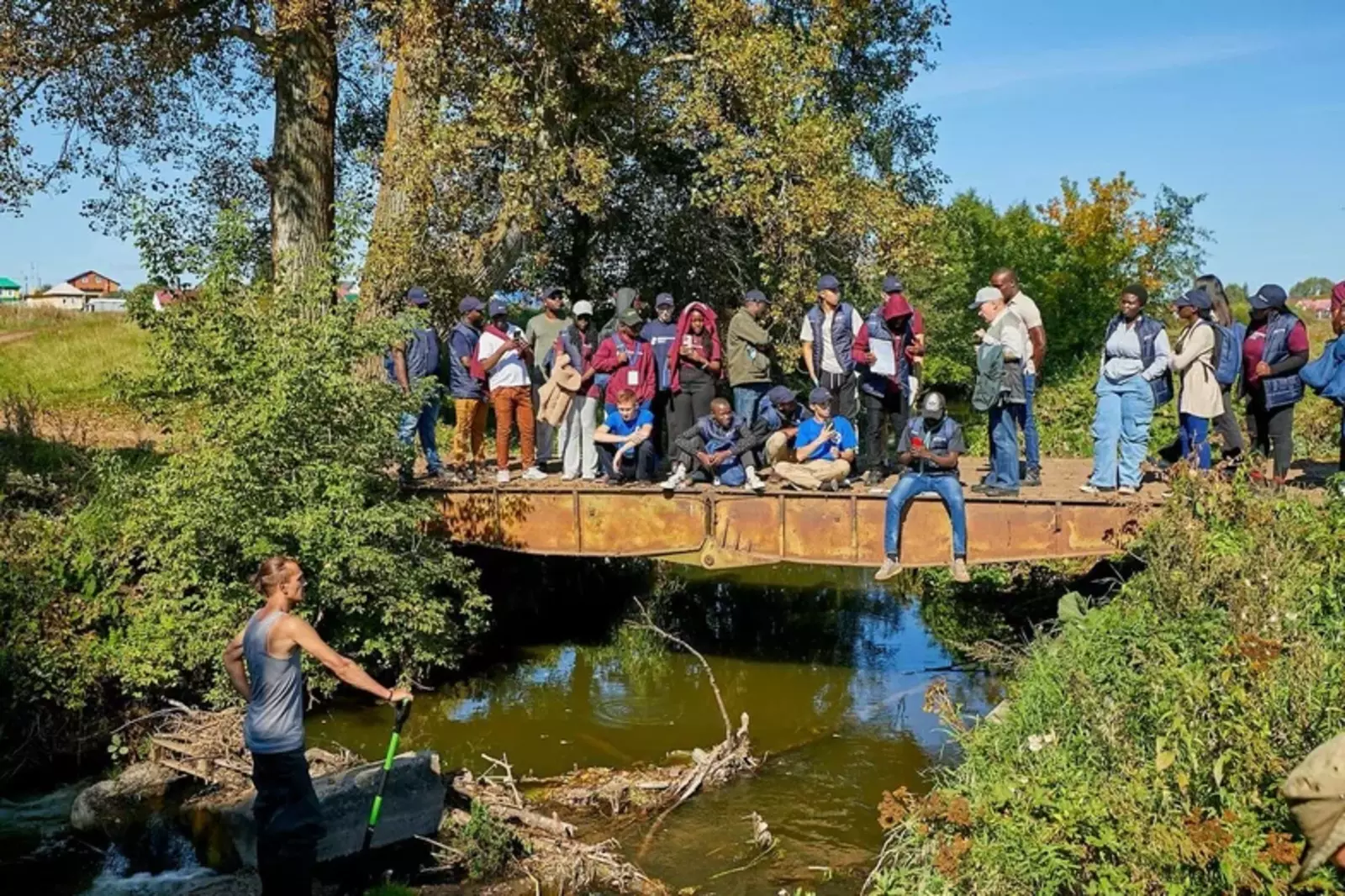 «ГеоЧĕнĕве» хутшăнакансем Гафури районĕнче ылтăн шыранă