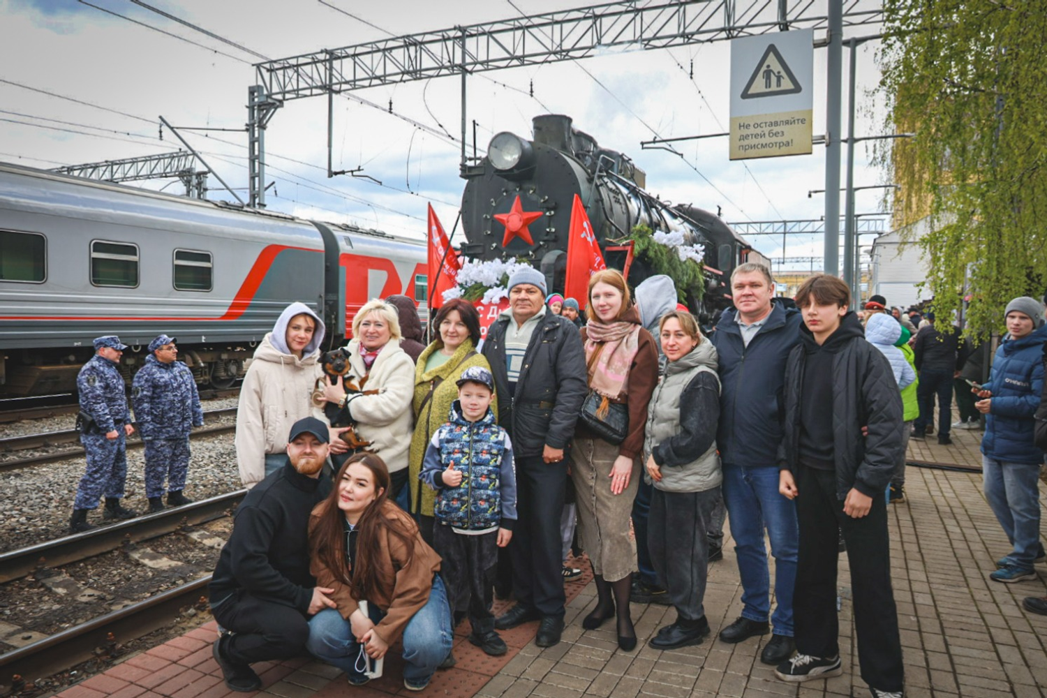 «Паровоз Победы» прибыл в Уфу