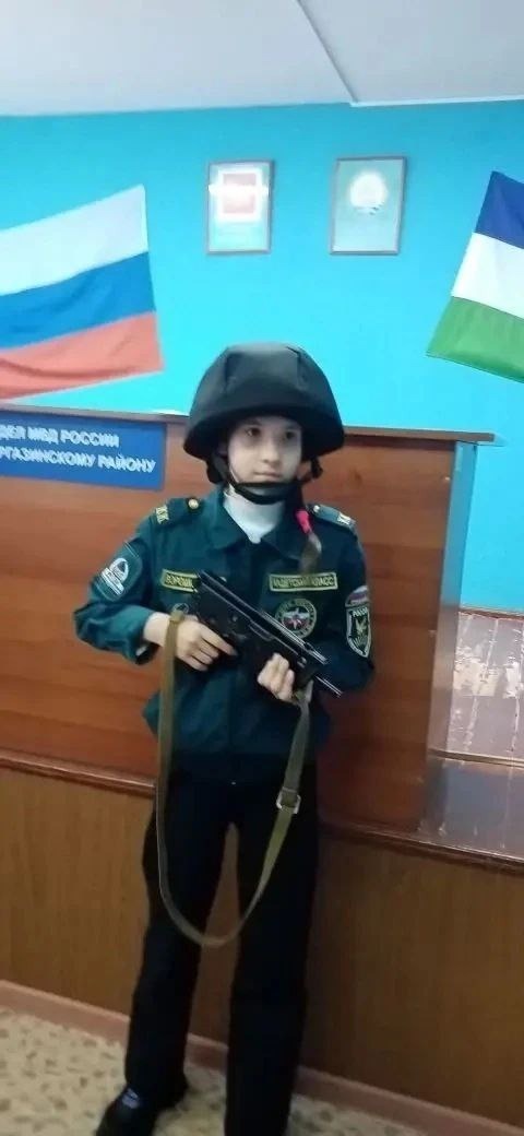 Кривле-Илюшке ачисем полици уйрăмĕнче экскурсинче пулнă